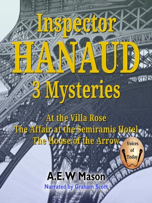 cover image of Inspector Hanaud 3 Mysteries